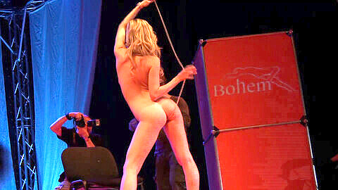 Stage, striptease on stage, stage show