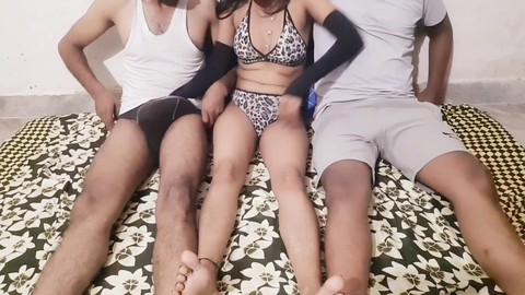 Indian threesome, desi sex, sadism & masochism