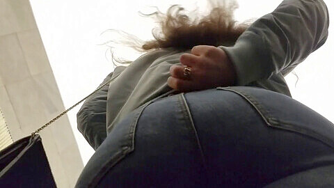 Wc russian granny voyeur, candid teen tight jeans, me toucher