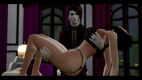 Sims 4 wicked woohoo, sims 4 vampire, cassandra goth