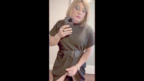 Trans stepmom seduces sissy crossdresser in kinky role play