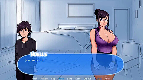 Snow Daze: The Music of Winter - Exclusive Edition, Day 2 of the interactive visual novel