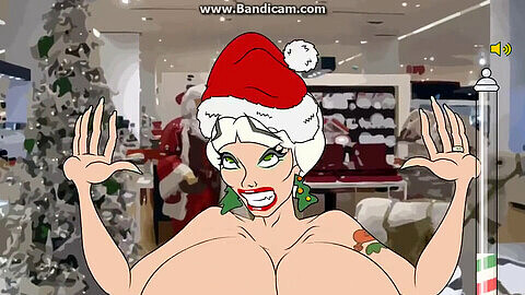 Horny mom's Christmas bangeroo featuring MNF Baka