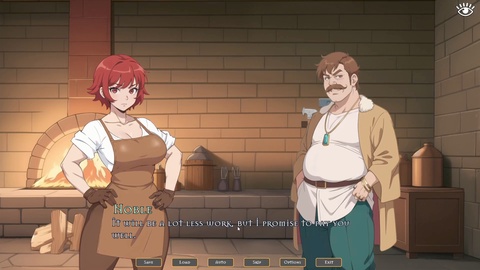Tomboy Brigid Gets Naughty on the Beach - Episode 5 of Passionate Forge - Visual Novel Twist
