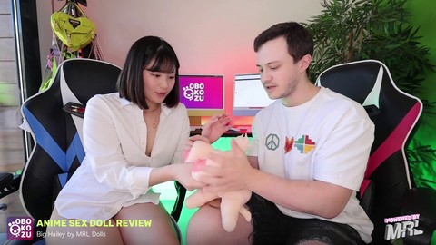 Hailey's anime sex doll review: Busty and bootylicious Obokozu x MRLsexdoll gets a perfect score!