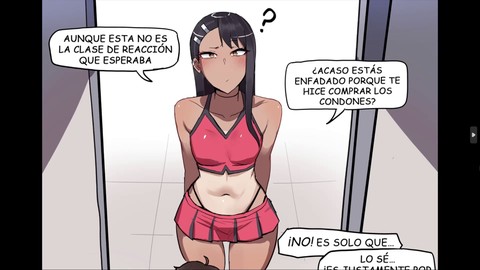 Nagatoro desidera il denso sperma di Naoto in un incontro hardcore