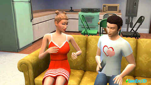 Sims 4 - Mrs. Paterson bereitet ihrem Partner Freude